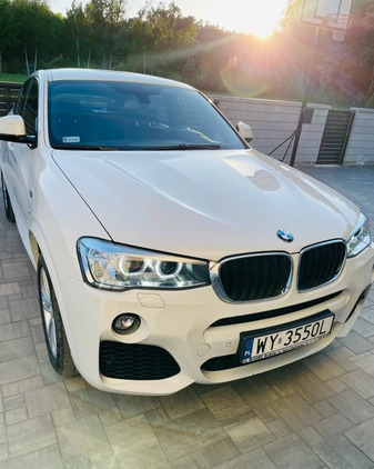 BMW X4 cena 139000 przebieg: 53205, rok produkcji 2018 z Warszawa małe 56